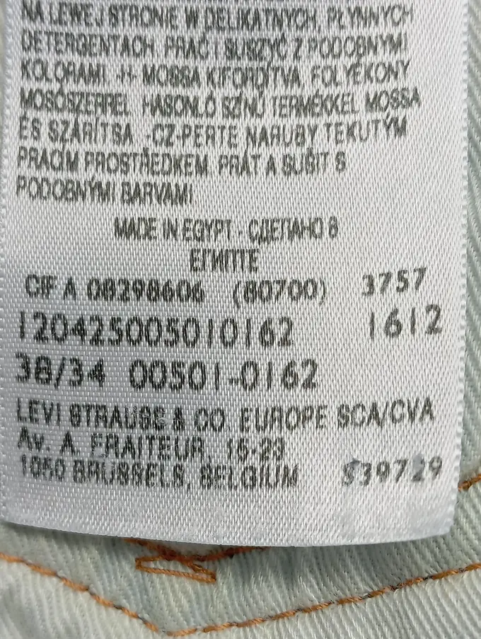 LEVI'S Jeans Straight Leg Bild 3