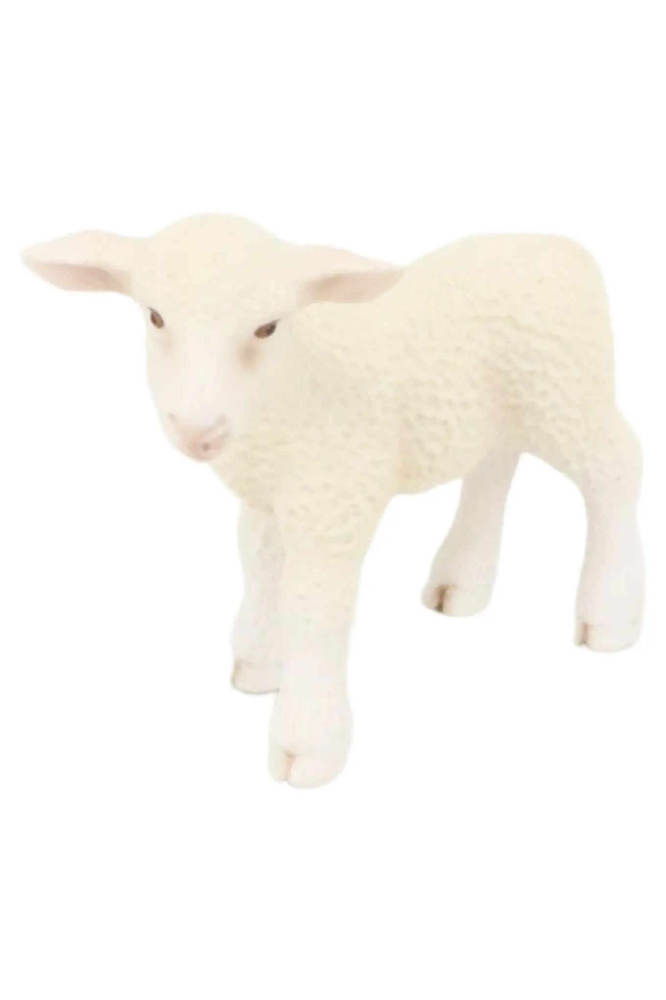 SCHLEICH Spielfigur Lamm Schaf Weiß Kinder Bauernhof Tierfigur