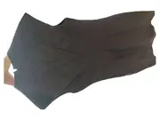 Vorschaubild 2 von BENETTON Freizeitkleid Damen Grau Gr. 36/S Midikleid Ärmellos Uni