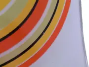 Vorschaubild 4 von Kreis-Design Platzset Retro Geometrisch Mehrfarbig Glas 29x15cm