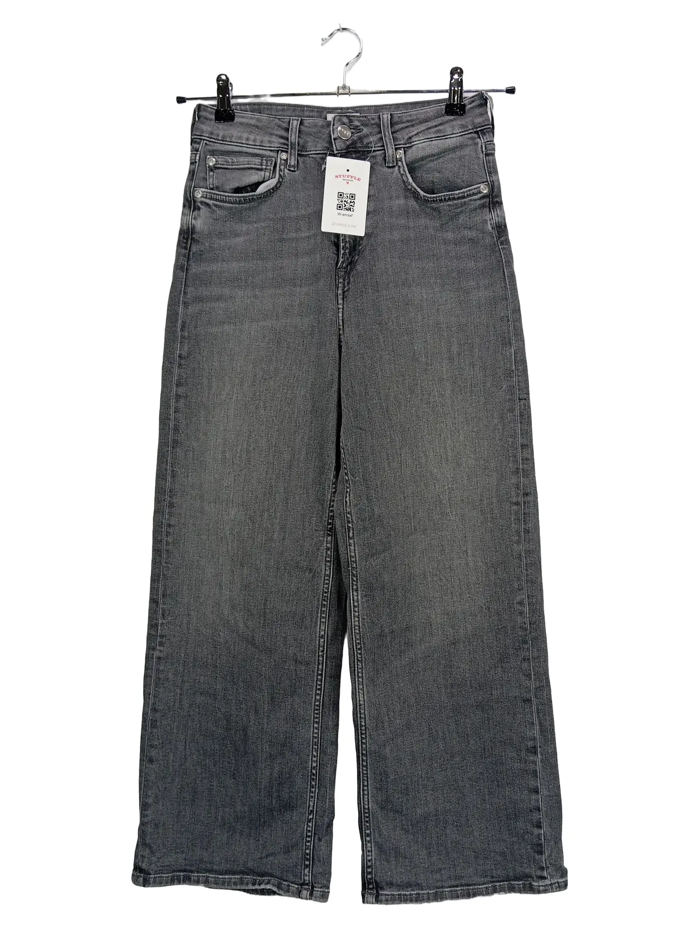 PEPE JEANS LONDON Pepe Jeans Archive Mom Jeans Damen Grau Gr. 36/S Baumwolle Casual