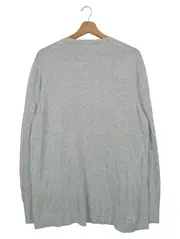 Vorschaubild 2 von Damen Strickjacke Grau Gr. 42/L Klassisch Casual Elegant