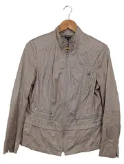 Vorschaubild 1 von Damen Lederjacke Gr. 38 Braun Casual Übergangsjacke