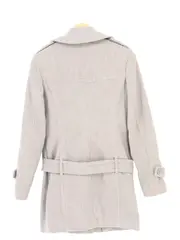 Vorschaubild 2 von Damen Trenchcoat Gr. 36/S Grau Klassisch Elegant