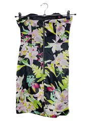 Vorschaubild 2 von Bandeau Cocktailkleid Blumenmuster Mehrfarbig Gr. 36 S