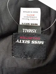 Vorschaubild 3 von Damen Übergangsmantel Schwarz Gr. 34/XS Vintage Elegant