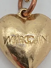 Vorschaubild 2 von Armband Damen Gold Elegant Herz Anhänger Metall