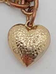 Vorschaubild 3 von Armband Damen Gold Elegant Herz Anhänger Metall