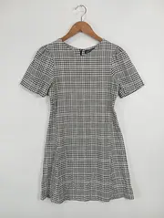 Vorschaubild 2 von Damen Freizeitkleid kariert XS Mehrfarbig Casual Kurzarm