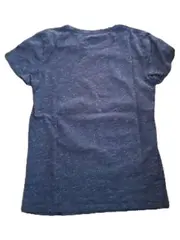Vorschaubild 2 von Herren T-Shirt Blau Gr. 48/M Casual mit Logo-Print