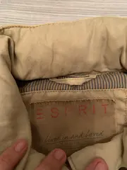 Vorschaubild 5 von Damen Leichte Jacke Gr. 36;S Casual Beige Baumwolle