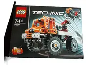 Vorschaubild 2 von Technic 9390 Mobilkran Bauset Orange Kinder Spielzeug