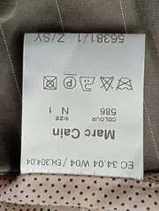 Vorschaubild 4 von Damen Blazer 34;XS Grau Gestreift Elegant Business