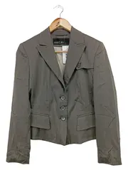 Vorschaubild 1 von Damen Blazer 34;XS Grau Gestreift Elegant Business