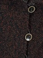 Vorschaubild 4 von Damen Strickjacke Gr. 42 XL Elegant Braun Jacke