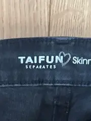 Vorschaubild 3 von Taifun Skinny Jeans Damen W28/36/S Grau Nieten Baumwolle 98% Cotton