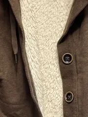 Vorschaubild 6 von Damen Felljacke Kapuze Teddyfell Braun Gr. 40/L Freizeit