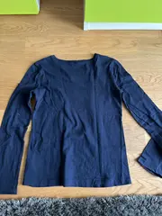 Vorschaubild 4 von Kinder Langarmshirt Blau Gr. 140 mit Pailletten-Logo Casual