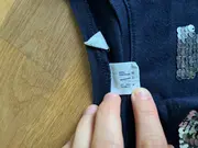 Vorschaubild 6 von Kinder Langarmshirt Blau Gr. 140 mit Pailletten-Logo Casual