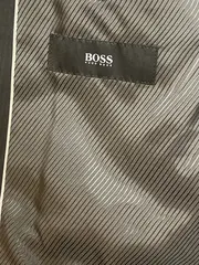Vorschaubild 5 von Herren Anzug Sakko + Hose Gr. 48 Blau Business Nadelstreifen