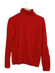 Vorschaubild 1 von Damen Rollkragenpullover Rot Gr. XL Essentials Basic Langarm