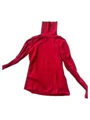 Vorschaubild 2 von Damen Rollkragenpullover Rot Gr. XL Essentials Basic Langarm