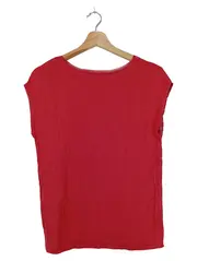 Vorschaubild 2 von Damen T-Shirt Gr. 34;XS Rot Casual Muster