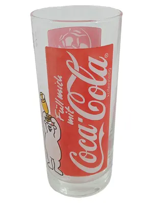 COCA-COLA Trinkglas