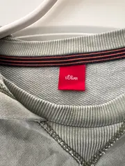 Vorschaubild 4 von Herren Kapuzenpullover UNI Oliv Streetwear Hoodie Schriftzug