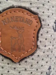 Vorschaubild 9 von Damen Kapuzenpullover Grau Grafik Muster Gr. 38 M Freizeit Casual