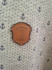 Vorschaubild 3 von Damen Kapuzenpullover Grau Grafik Muster Gr. 38 M Freizeit Casual