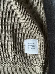 Vorschaubild 3 von Herren Pullover Oliv Gr. S Baumwolle Casual