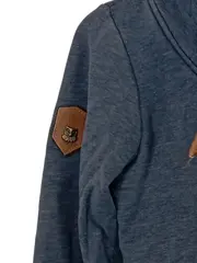 Vorschaubild 2 von Damen Sweatjacke Kapuzenpullover Gr. 36/S Blau Casual