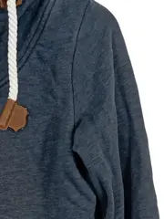 Vorschaubild 3 von Damen Sweatjacke Kapuzenpullover Gr. 36/S Blau Casual