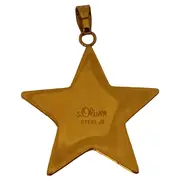 Vorschaubild 2 von Kettenanhänger Stern Gold Strass Stahl Damen Glamourös