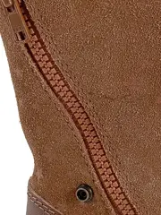 Vorschaubild 2 von Mädchen Stiefelette Gr. 26 Braun Casual Winter Fell Reißverschluss Sterne