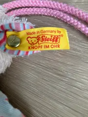 Vorschaubild 2 von Baby Kuscheltier Hase Mehrfarbig 22 cm Stofftier Plüschtier