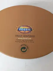 Vorschaubild 2 von Schmuckschatulle Vintage Mehrfarbig Metall Oval Geometrisch