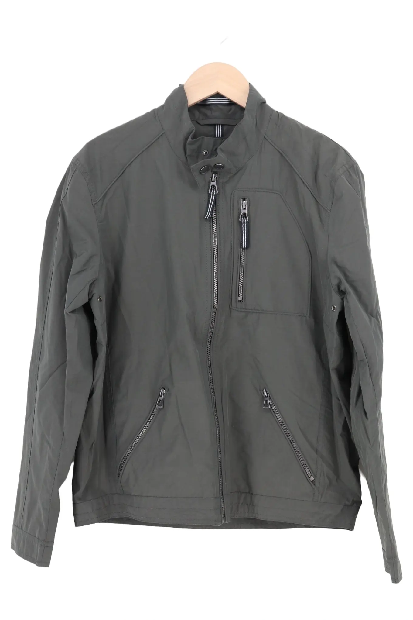 LERROS Damen Sweatjacke Grün Gr. 38/M Casual Reißverschluss