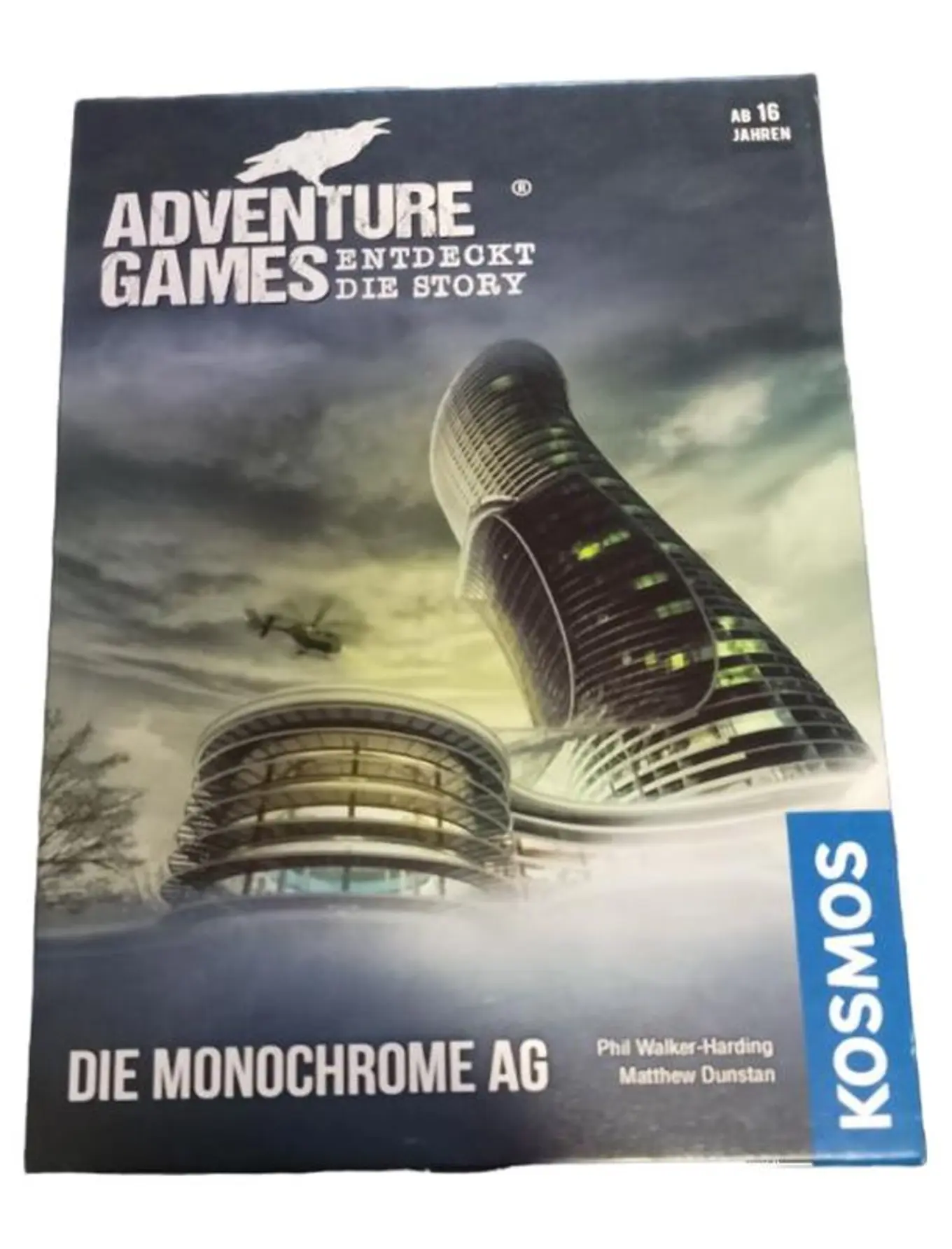 KOSMOS Adventure Games Die Monochrome AG Brettspiel Thriller Phil Walker-Harding