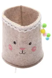Vorschaubild 1 von Aufbewahrungskorb Hase Beige Filz Korb Kinderzimmer Deko 12cm