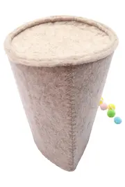 Vorschaubild 2 von Aufbewahrungskorb Hase Beige Filz Korb Kinderzimmer Deko 12cm