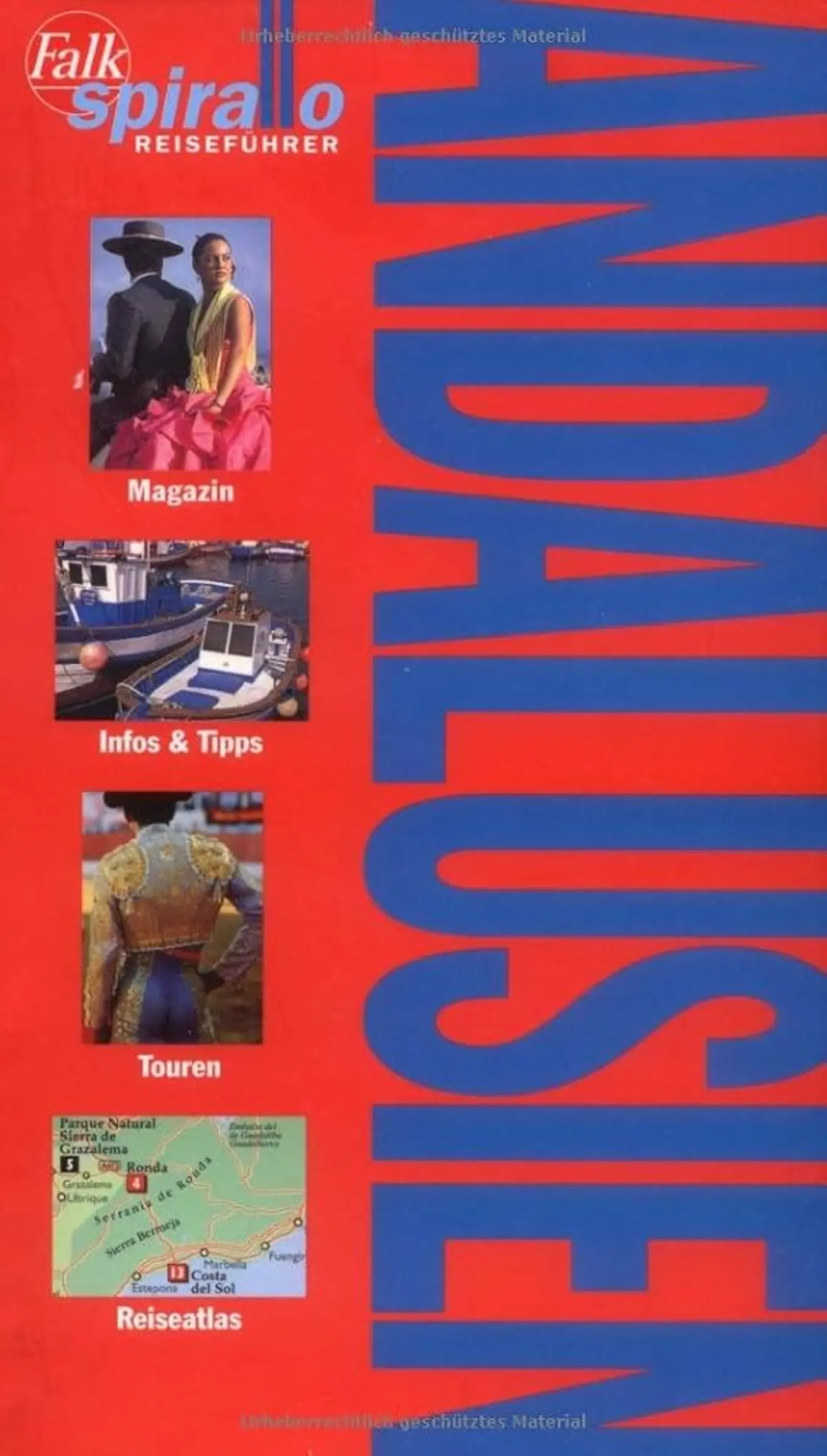 Falk Spira Reiseführer Andalusien Reiseatlas Touren Infos Tipps Deutsch