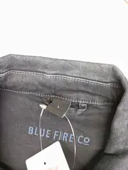 Vorschaubild 3 von BLUE FIRE CO. Damen Jeansjacke Gr. 42 Dunkelblau Stickerei Vintage Denim Jacke