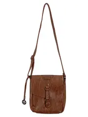 Vorschaubild 1 von Umhängetasche Damen Braun Casual Polyurethan