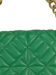 Vorschaubild 3 von Grüne Gesteppte Umhängetasche Goldkette Damen Schultertasche