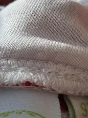 Vorschaubild 4 von Kinder Kapuzenpullover Gr. 92 Minnie Maus Motiv rot gestreift