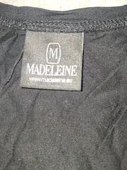 Vorschaubild 4 von Damen Top Shirt Gr. 40/L Schwarz Casual Viskose