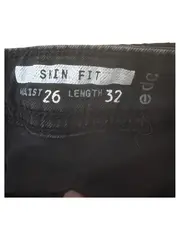 Vorschaubild 2 von Damen Jeans Slim Fit Skin Fit Grau W26/L32 Stretch