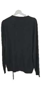 Vorschaubild 3 von Pullover Herren Gr. XL Grau Rundhals Baumwolle Casual